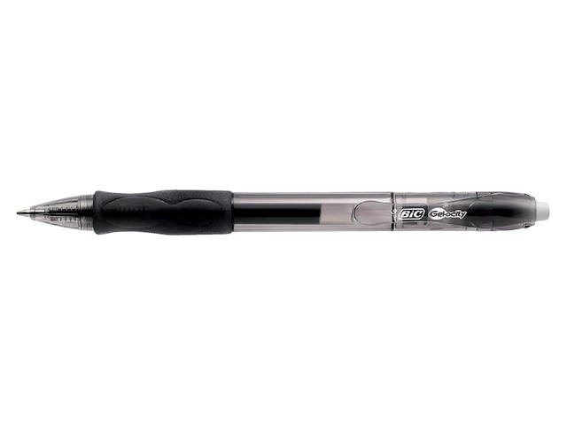 Gelschrijver Bic Gelocity M zwart