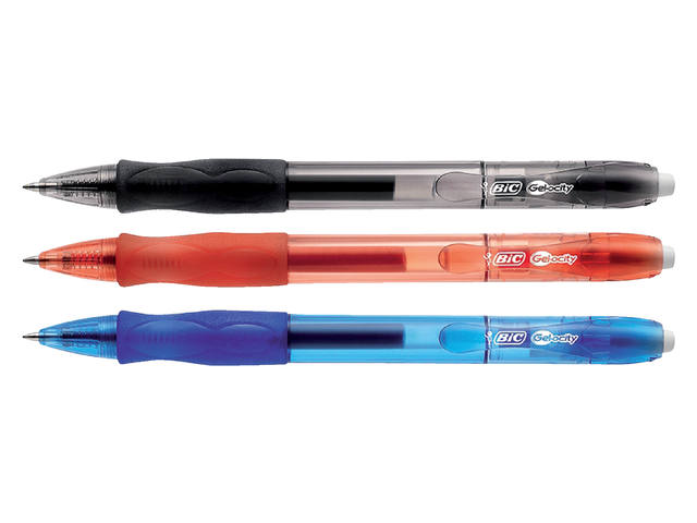 Gelschrijver Bic Gelocity M blauw