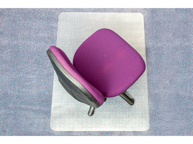 Stoelmat Floortex PVC 120x150cm zachte vloeren
