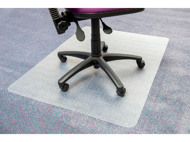 Stoelmat Floortex PVC 120x150cm zachte vloeren
