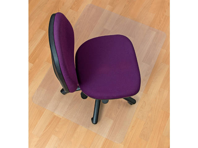Stoelmat Floortex PVC 120x150cm harde vloeren