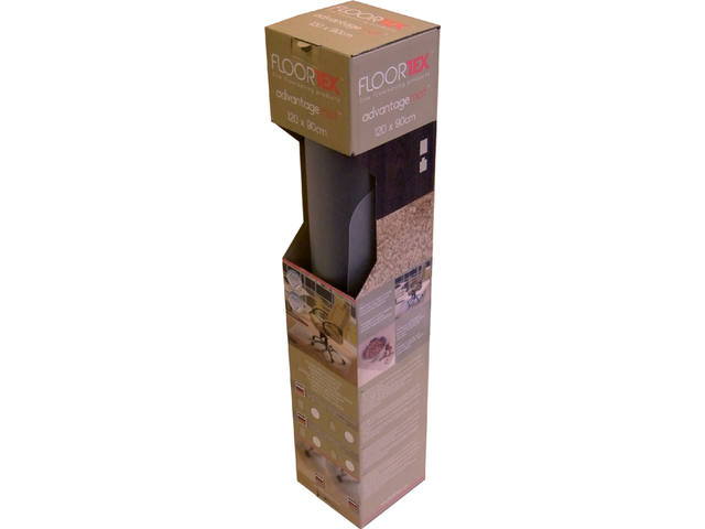 Stoelmat Floortex PVC 120x90cm harde vloer retail