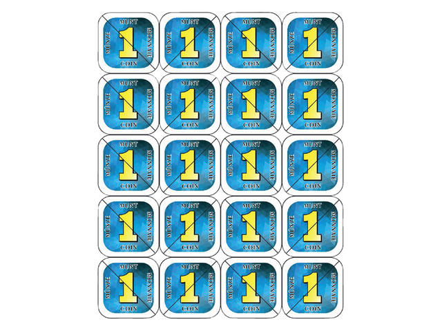 Consumptie breekmunt Combicraft blauw 200st