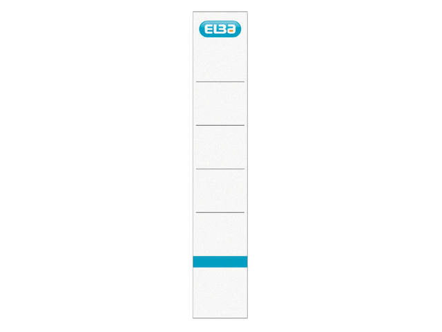 Rugetiket Elba 34x190mm zk wt bl 10st