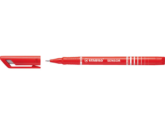 Fineliner STABILO Sensor 189/40 F rood