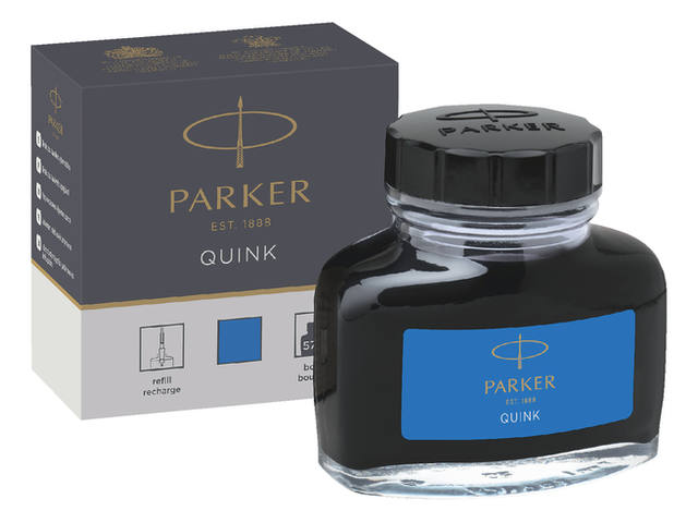 Vulpeninkt Parker Quink uitwasbaar 57ml kblauw
