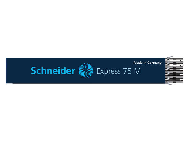 Balpenvulling Schneider 75 Express medium zwart