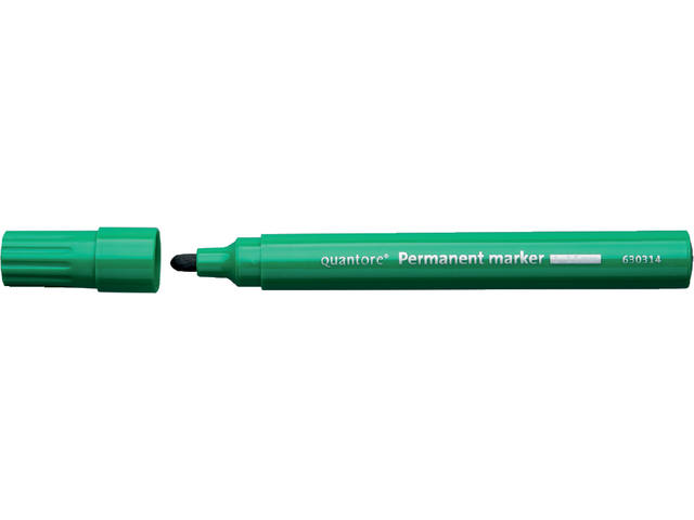 Viltstift Quantore perm rond 1-1.5mm groen