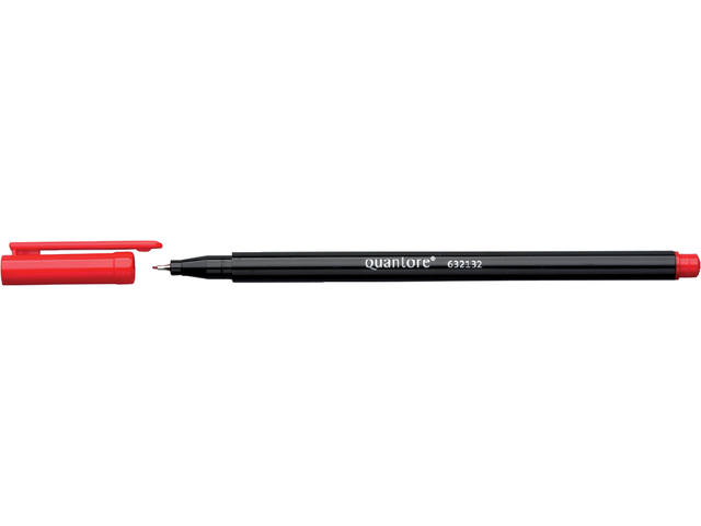 Fineliner Quantore 0.4mm rood