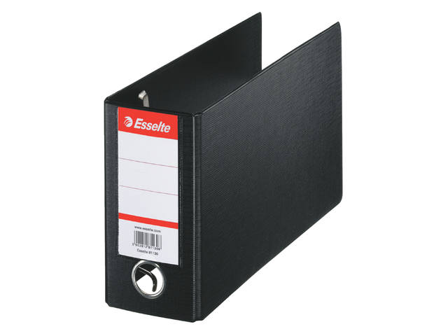 Ordner Esselte giro 80mm PP 16x28cm zwart