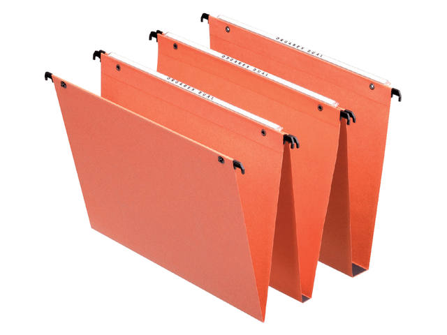 Hangmap Esselte Orgarex dual vert 345x245x30mm or