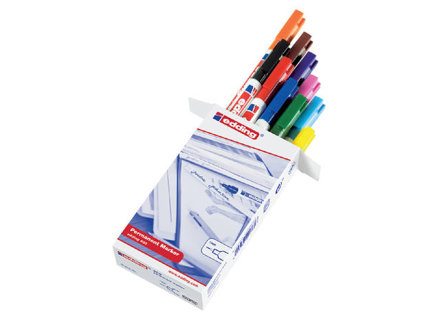 Viltstift edding 400 rond 1mm assorti