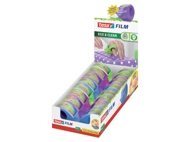 Plakbandhouder tesafilm Mini eco Clear 10m x 19mm