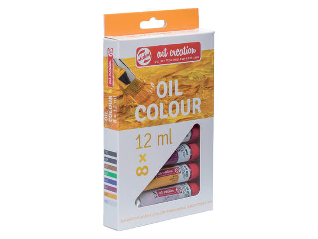 Olieverf Talens Art Creation blister a 8st ass