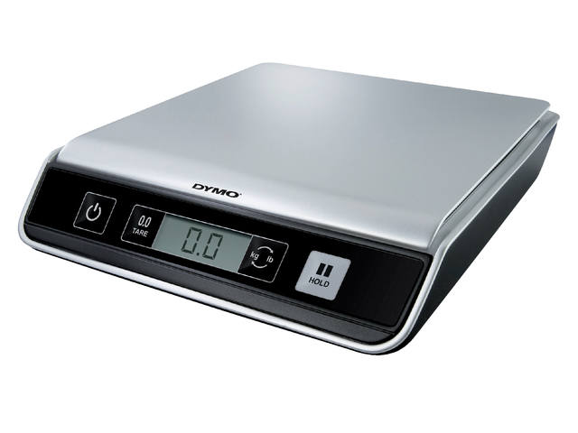 Pakketweger Dymo M10 digitaal tot 10kg zilver/zw