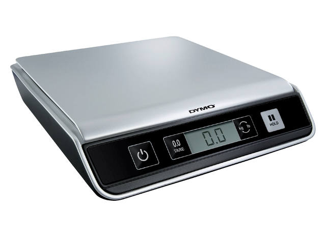 Pakketweger Dymo M10 digitaal tot 10kg zilver/zw