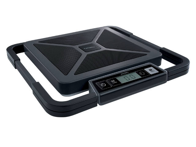Pakketweger Dymo S50 digitaal tot 50kg zwart