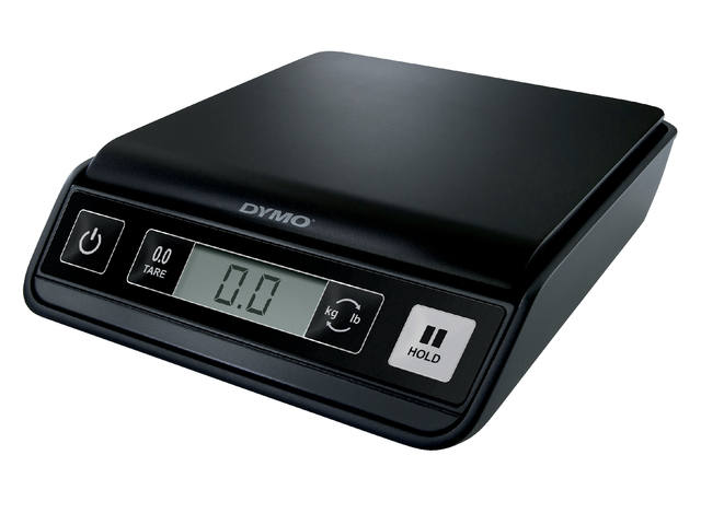 Briefweger Dymo M2 digitaal tot 2000gr zwart