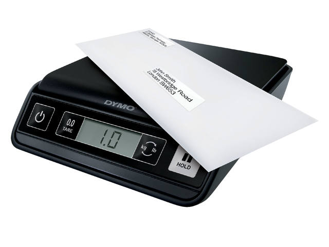 Briefweger Dymo M2 digitaal tot 2000gr zwart
