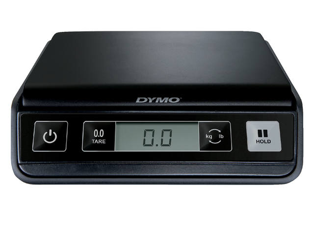Briefweger Dymo M2 digitaal tot 2000gr zwart