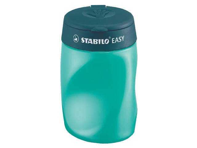 Puntenslijper STABILO Easy 4502 rechts petrol