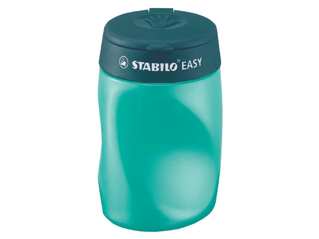 Puntenslijper STABILO Easy 4501 links petrol