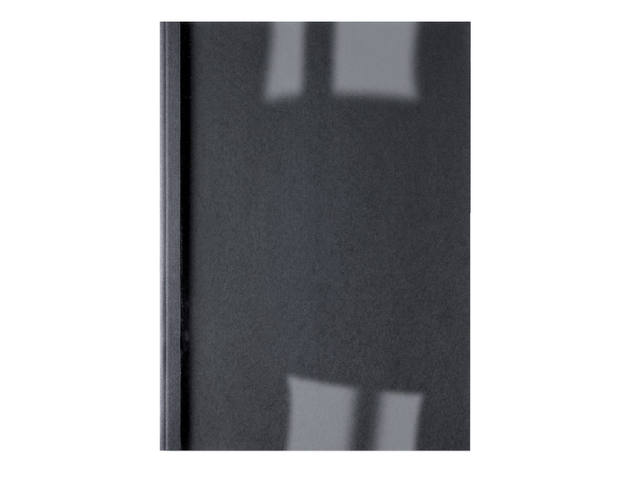 Thermische omslag GBC A4 1.5mm linnen zwart
