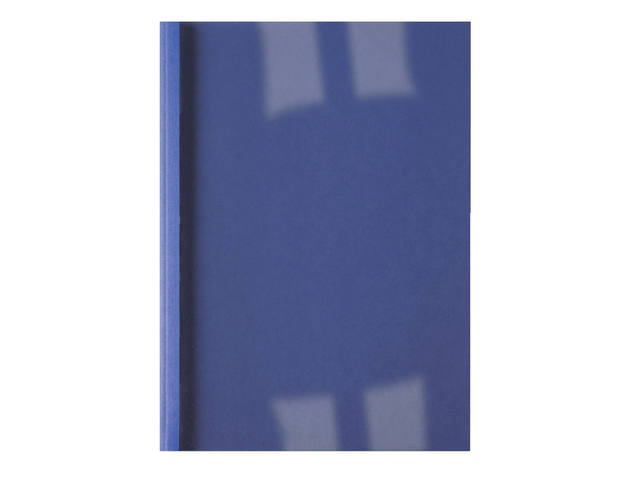 Thermische omslag GBC A4 3mm linnen donkerblauw