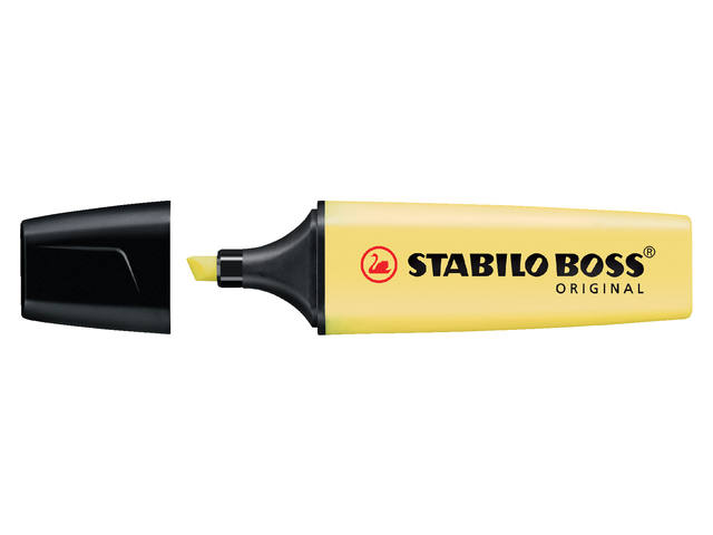 Markeerstift STABILO BOSS 70/144 pastel geel