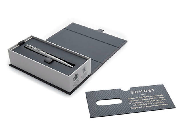 Balpen Parker Sonnet CT M roestvrij staal