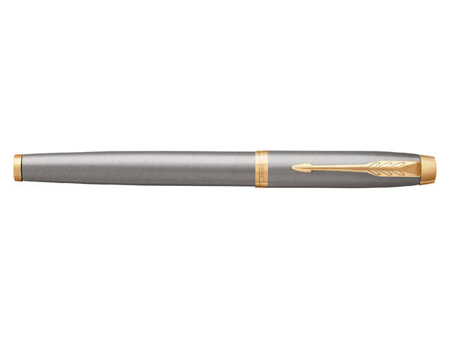 Rollerpen Parker IM GT F geborsteld metaal