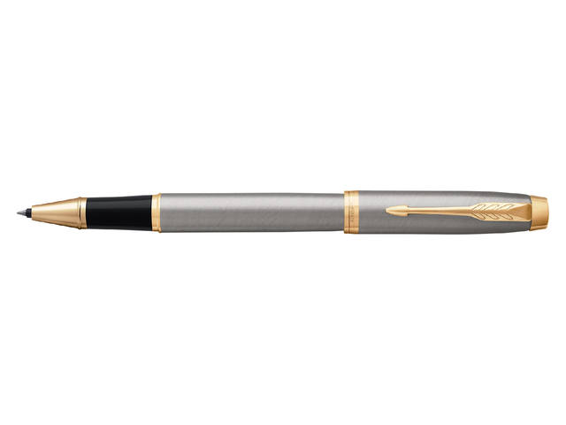 Rollerpen Parker IM GT F geborsteld metaal