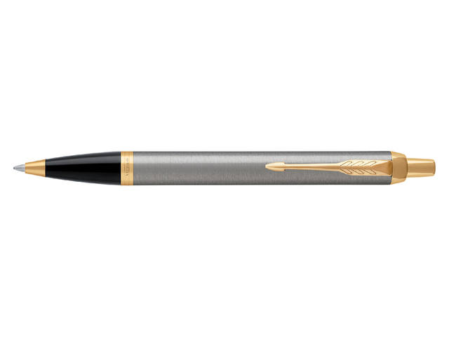 Balpen Parker IM GT M geborsteld metaal