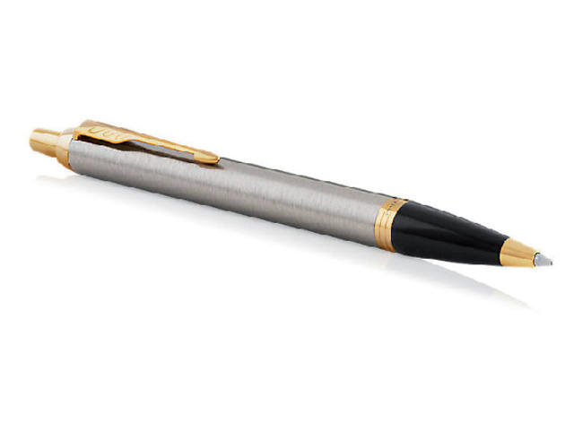Balpen Parker IM GT M geborsteld metaal