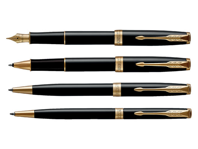 Balpen Parker Sonnet GT M lak zwart