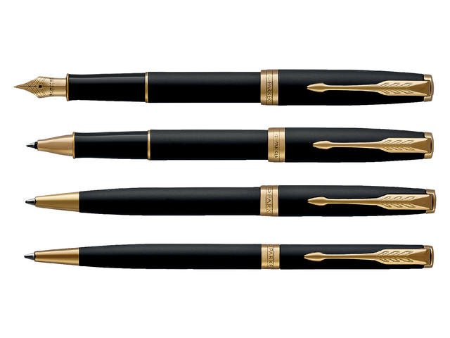 Balpen Parker Sonnet GT M mat lak zwart