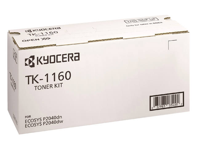 Toner Kyocera TK-1160K zwart