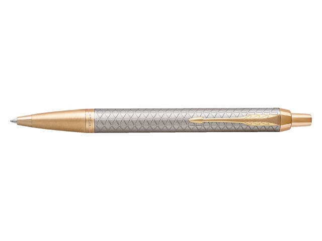 Balpen Parker IM Premium GT M warm grijs