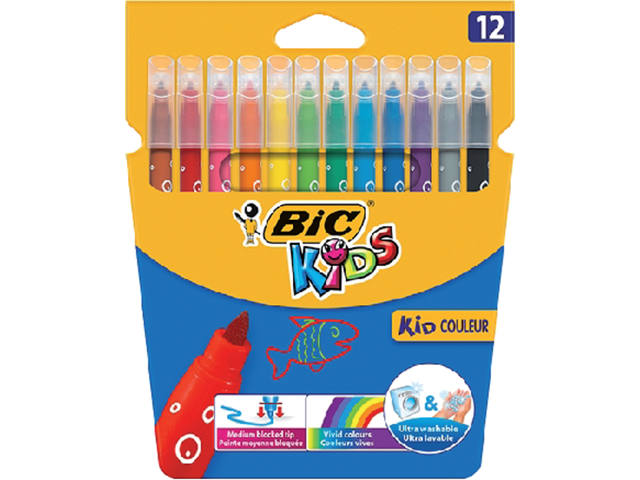Kleurstift BicKids couleur M assorti