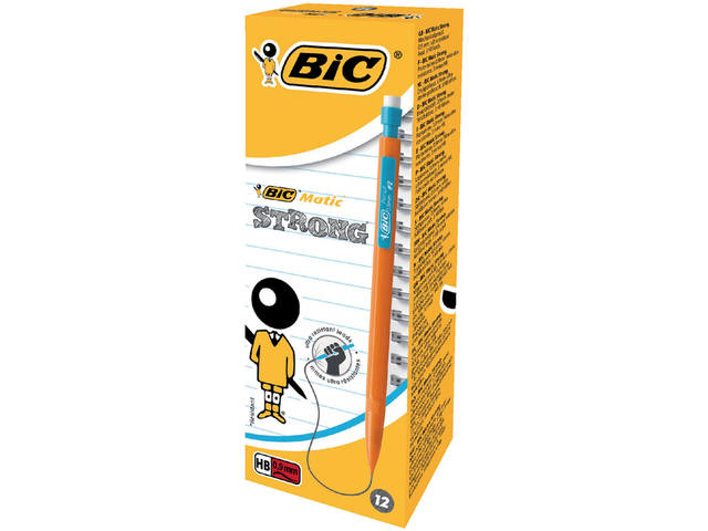 Vulpotlood Bic Matic strong HB 0.9mm oranje