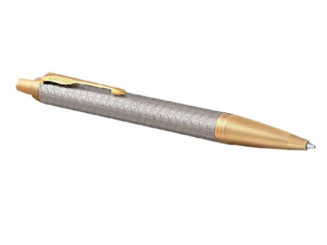 Balpen Parker IM Premium GT M warm grijs