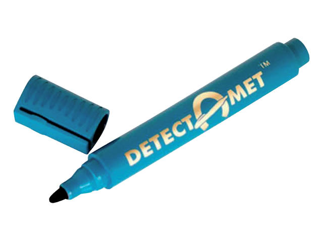 Whiteboardmarker detectie Detectamet rond blauw