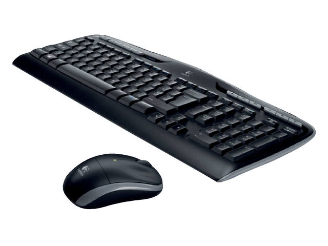 Toetsenbord Logitech MK330 Qwerty muis drl zwart