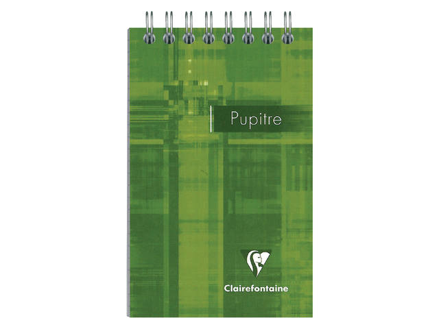 Notitieboek Clairefontaine Puptire 75x120 sp lijn