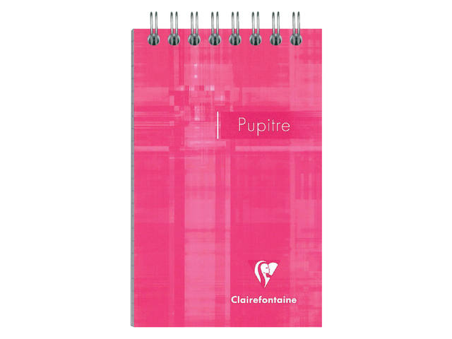 Notitieboek Clairefontaine Puptire 75x120 sp lijn