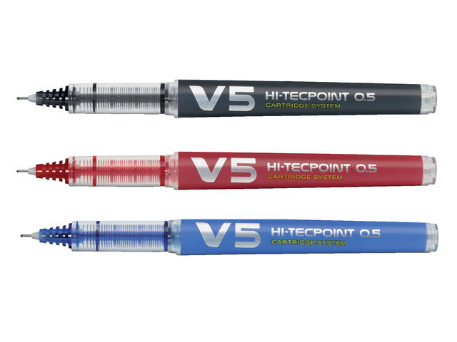 Rollerpen PILOT Begreen Hi-Tecpoint V5 F zwart