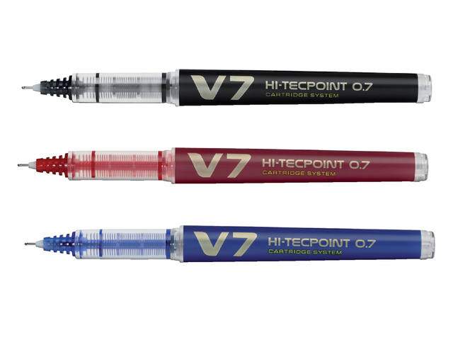 Rollerpen PILOT Begreen Hi-Tecpoint V7 M zwart