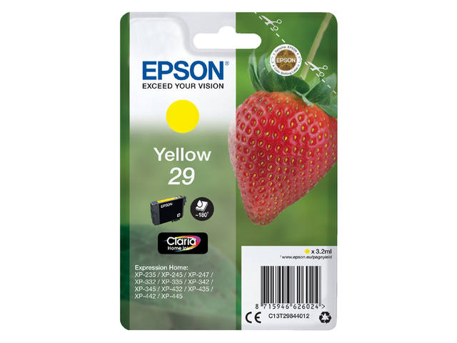 Inktcartridge Epson 29 T2984 geel