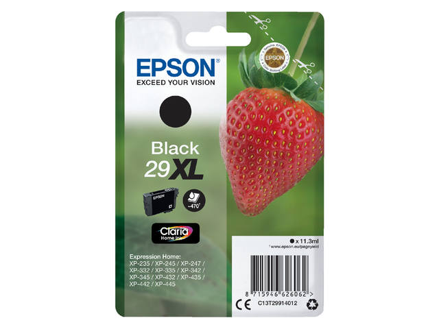 Inktcartridge Epson 29XL T2991 zwart