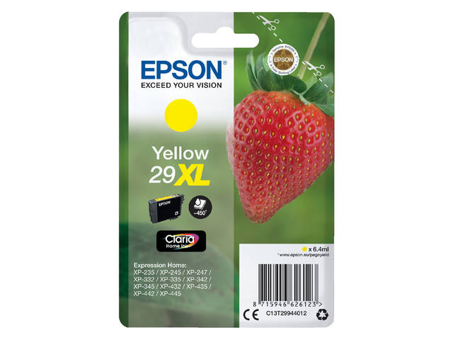 Inktcartridge Epson 29XL T2994 geel